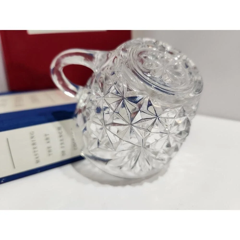 Vintage‎ Anchor Hocking Arlington diamond cut glass cup replacement punch cup